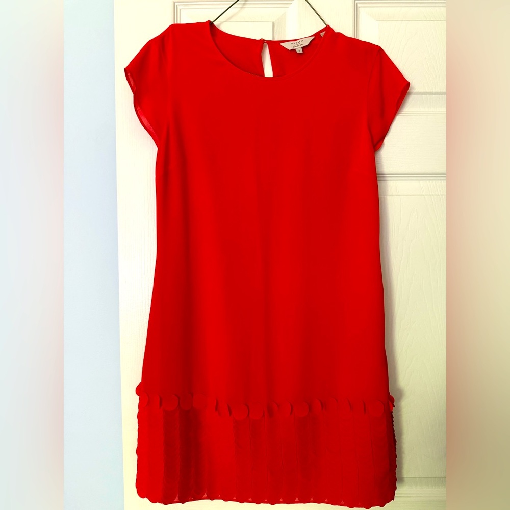 Red Ted Baker Dress